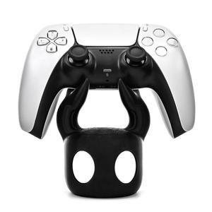 DLseego 게임 컨트롤러 홀더 스탠드 PS3 PS4 PS5 Xbox 360 ONE NS Pro, 3D 프린팅 게임 콘솔 컨트롤러 홀더 데스크 저장 정리함 마운트 유니버설 비디오 게임 선물 액세서리 - 블랙