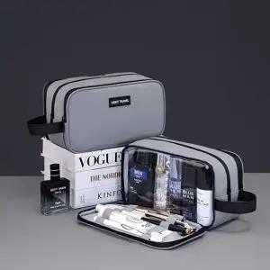 히키스 여행 골프 라운딩 헬스장 3단수납 방수 파우치