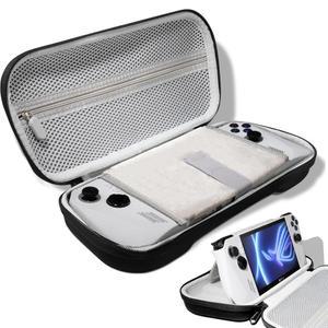 옵토슬론 컴팩트 ROG 앨리 휴대용 케이스, ASUS ROG 앨리 X / ROG 앨리 게이밍 핸드헬드 및 액세서리, 여행 및 보관용 하드 케이스 [블랙]