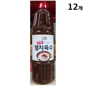 멸치육수(초담원 0.9L)X12