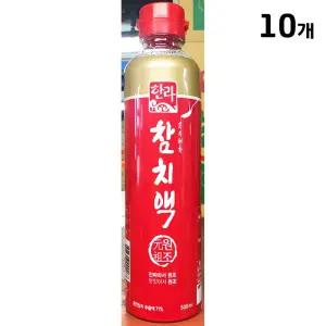 한라식품 참치액젓 500g X10