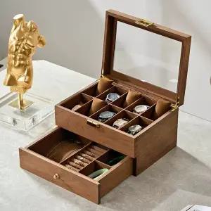 시계 보석 보관함 거치대 원목 정리함 와인더
