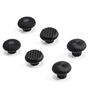 PS5 듀얼센스 엣지 컨트롤러용 교체용 엄지스틱 캡, 6개의 아날로그 조이스틱이 있는 PlayStation 5 Pro 엘리트 컨트롤러용 조절 가능한 엄지스틱 그립