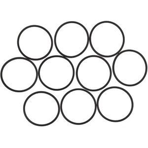 Xbox 360용 10Pcs 블랙 디스크 드라이브 고무 벨트 교체, 락 텀블러용 교체 벨트 키트, 부품 액세서리