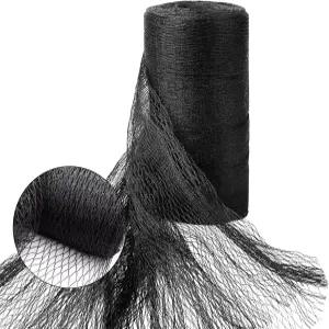 닭장 15x15피트 1/2인치 메쉬 튼튼한 직조 가금류 그물 지붕 덮개 과일 나무용 새 블루베리 채소 정원 보호