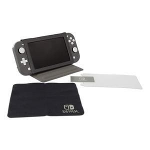 닌텐도 스위치 라이트용 PowerA 플레이 및 보호 키트 - 보호 커버/스탠드, 천 청소, 화면 보호기 + 어플리케이터 포함 - 닌텐도 스위치