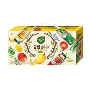 자연은 V3M3C6N6 종합 음료세트 12개 알로에 토마토 망고 박스