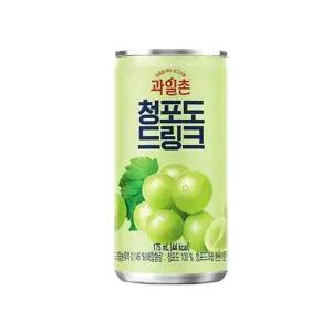 과일촌 Q4S3B0Q4 청포도 드링크 175mlx30캔 해태