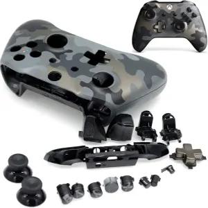Xbox One S 컨트롤러 1708용 버튼 교체가 포함된 Deal4GO 풀 하우징 쉘 케이스 커버 세트