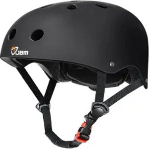 JBM 스케이트보드 헬멧 - 스쿠터 롤러 스케이트 인라인 위한 가볍고 조절 가능하며 통풍이 잘되는