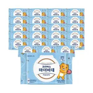크리넥스 마이비데 클린케어 카카오, 캡형, 40매, 24입, 1개(960매)