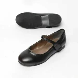 민자무광 초등학생구두 여아 플랫단화