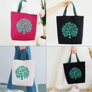 행운 다복 다용도 보조 기저귀 가방 캔버스백 에코백