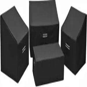 로리아노 파티오 가구 커버 4피스 야외 방수 세트 잔디 블랙