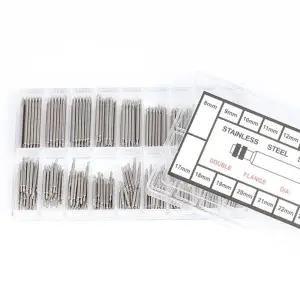 바넷봉 360개 1세트 바네봉 시계줄핀 수리 교체 스프링바 스테인리스