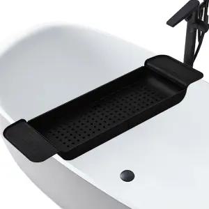 욕조 트레이 - 신축성 강한 하중 지지력 플라스틱 미끄럼 방지 디자인 궁극의 캐디