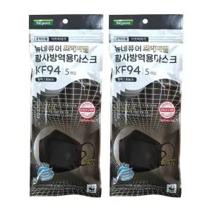 파인텍 뉴네퓨어 KF94 마스크 대형 10매(블랙)