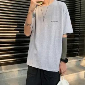 휴가 반팔티셔츠 티셔츠 빅사이즈 남자친구 남편 면