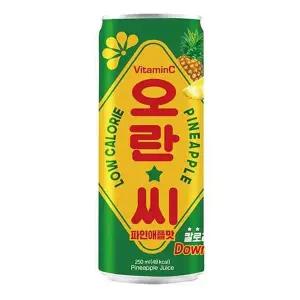 오란씨파인애플 C9V3H6Y3 250mlx30개 동아오츠카