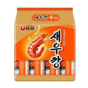새우깡 B2U4B4A6 미니 30gx4개 4팩 농심