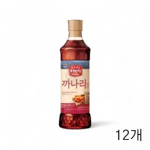 WL 씨제이제일제당 하선정 까나리액젓 실속형 1Kg X 12개 업소용 겉절이 멸치액 말통