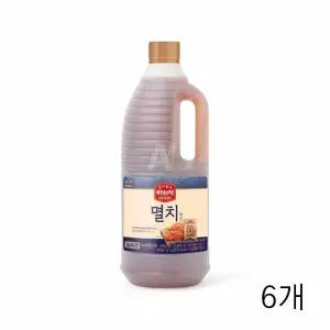 WL 하선정 멸치액젓 실속형 3Kg X 6개 김장 천연조미료 대용량 업소용 겉절이 멸치액 말통