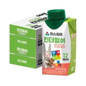파스퇴르 킨더밀쉬 200ml 40개