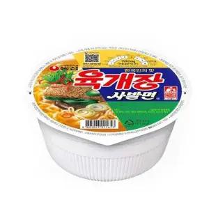 육개장 A5J0I3J6 작은사발 86gx24개 박스 농심