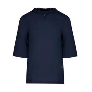 [롯데백화점]크로커다일레이디 요루 넥프릴 5부 티 블라우스 CLEFTS101