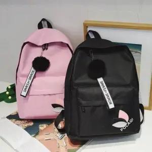 [라일리] Rly 데일리 캠퍼스 백팩 가벼운 남녀공용 책가방 학원