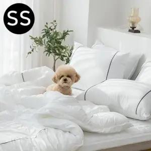 이불베개세트 호텔 차렵 이불 베개커버세트 슈퍼싱글 SS 화이트 M2