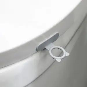 변기손잡이비데형 부착형 고양이 실리콘 화장실 위생 변기 손잡이 커버