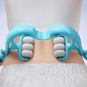 목 어깨 6구 롤링 마사지볼 마사지기 안마기 지압봉