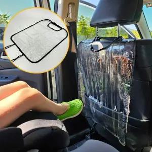 킥매트 L9D9X7E6 뒷자석 오염방지 2P ZF 자동차 투명