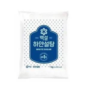 하얀설탕 R0F2Z1W4 1kg 16개 박스 CJ