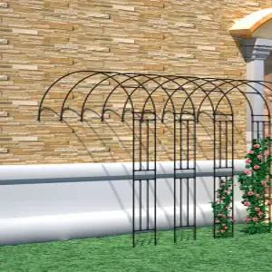 장미넝쿨 브래킷 반아치형 지지대 정원 야외 카페 펜션