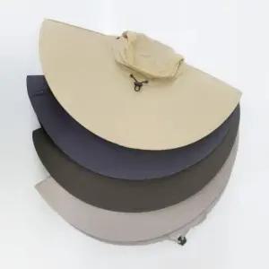 챙넓은 벙거지 모자 아웃도어 오버핏 버킷햇 선캡 썬캡 낚시 햇빛 가리개 플랩캡 등산