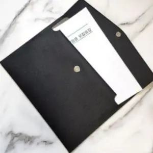 서류파위치 클러치백 가죽 A4 가방 직장인 블랙