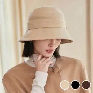 엘레강스 고급 디자인 데일리 패션 여성 버킷햇 모자