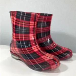 주방화 조리화 미끄럼방지 설거지 일 플라워 꽃무늬 장화