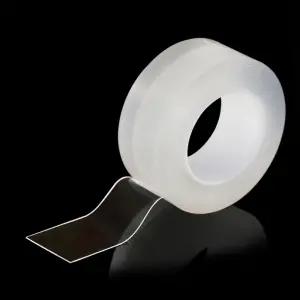 루빈 틈새테이프(투명단면) 초강력 흔적없는 실리콘 틈새 먼지 바람 차단 매트고정 5cmⅩ10M