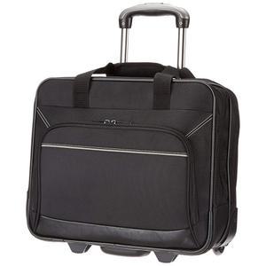 아마존 베이직 롤링 노트북 케이스, 15.6인치, 블랙