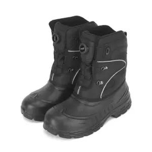 빌리버스 남자 겨울 융털 방수 미들 방한화 BM518