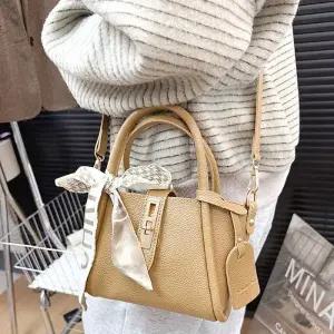 [라일리] Rly 여자 미니 토트백 스카프 크로스백 가방