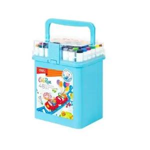 워셔블 삼각 트윈 스케치펜 48색 색연필 세트 미술용 마카