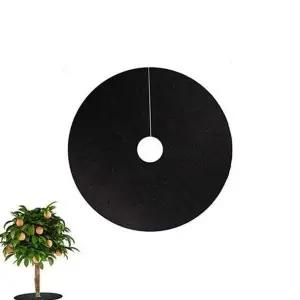 방지 보호 뿌리 부직포 수목 매트 원형 나무 잡초 정원잡초덮개