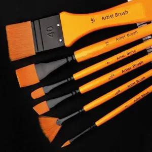 유화 아크릴붓 6종 세트