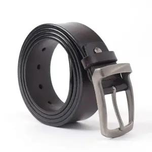 슈트벨트 워크맨 핀버클 소가죽 벨트 다크운