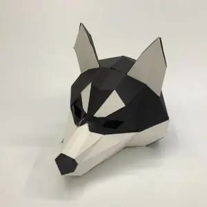 가면만들기 3D 입체 종이가면 허스키