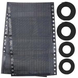 eAj 번지 코드 키트가 있는 무중력 의자 교체용 천, 오버사이즈 XL 안티 그래비티 의자를 위한 교체용 코드가 있는 21인치 와이드 수리 천 야외 리클라이너 파티오 라운지 잔디 비치 슬링 의자